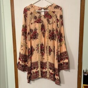 Floral Bohemian Women's Top